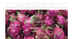 Desktop Screenshot of chlorophyte.com